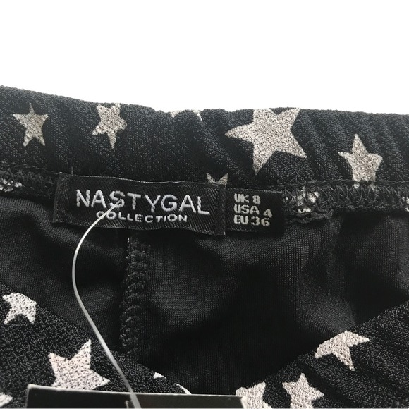 NWT Nasty Gal Star High Waisted Flare Pants - Picture 3 of 7